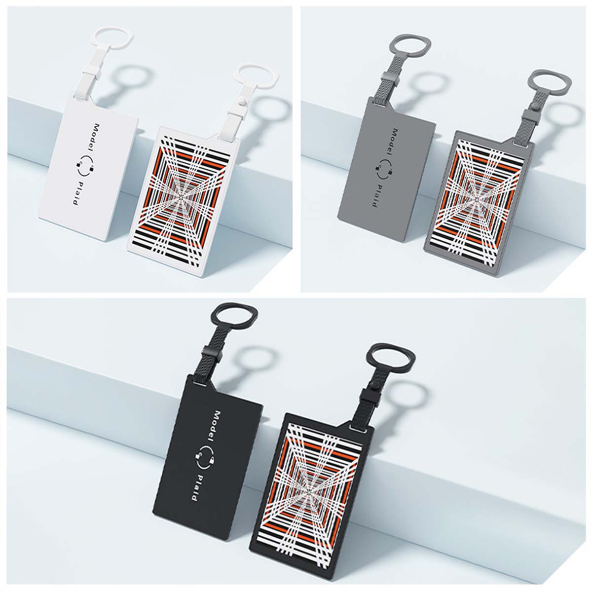 Silicone Keycard Protector | Soft Protective Access Card Case - Tesla Emblems
