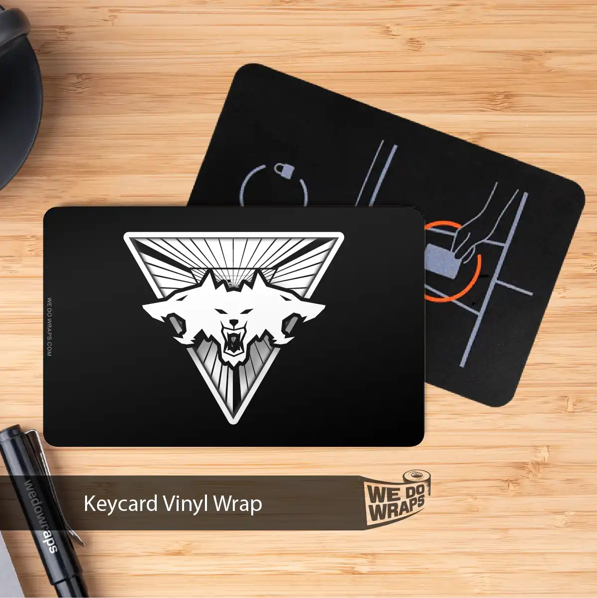 Beast Mode Tesla Keycard Decal - Tesla Emblems
