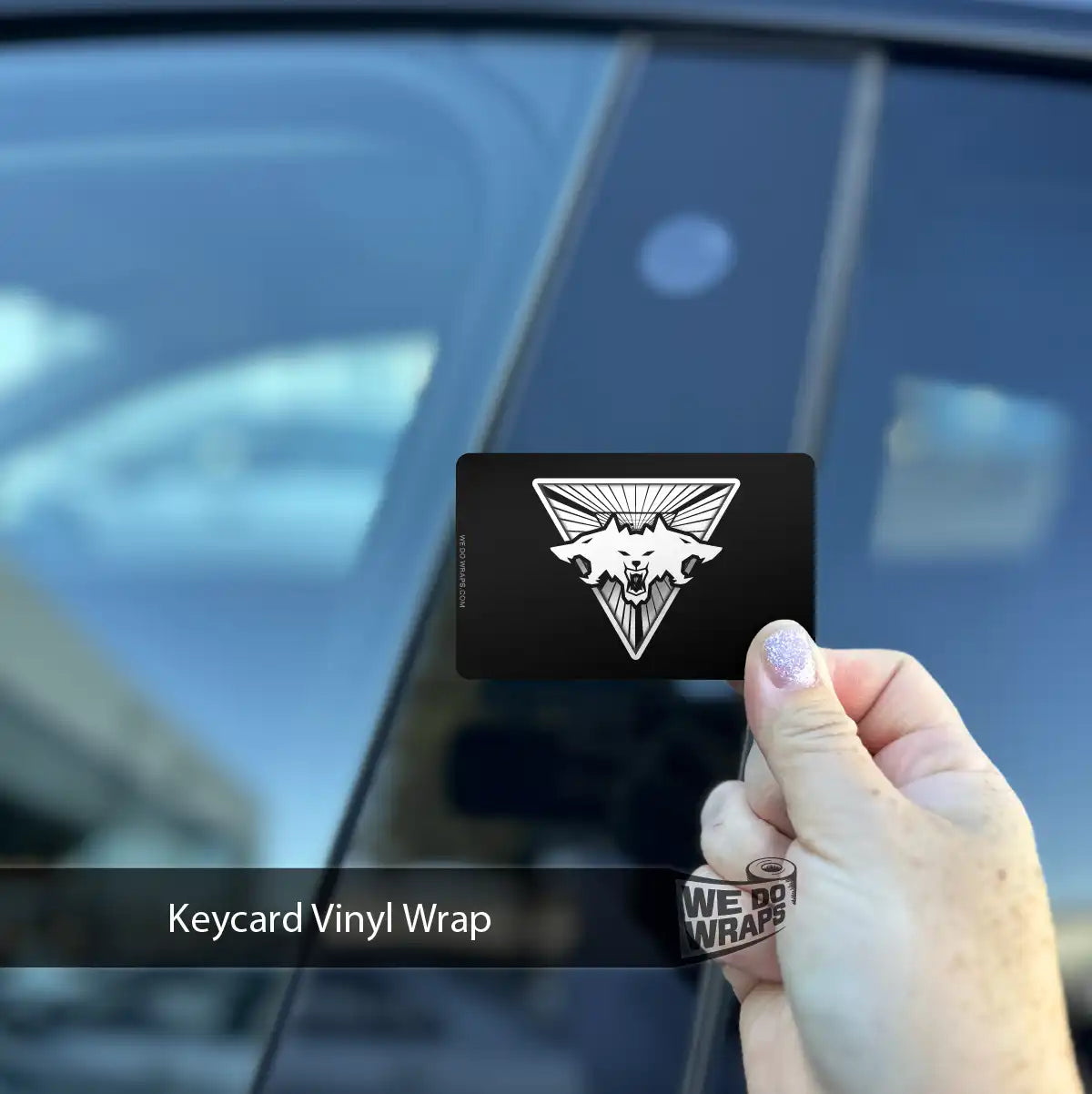 Beast Mode Tesla Keycard Decal - Tesla Emblems