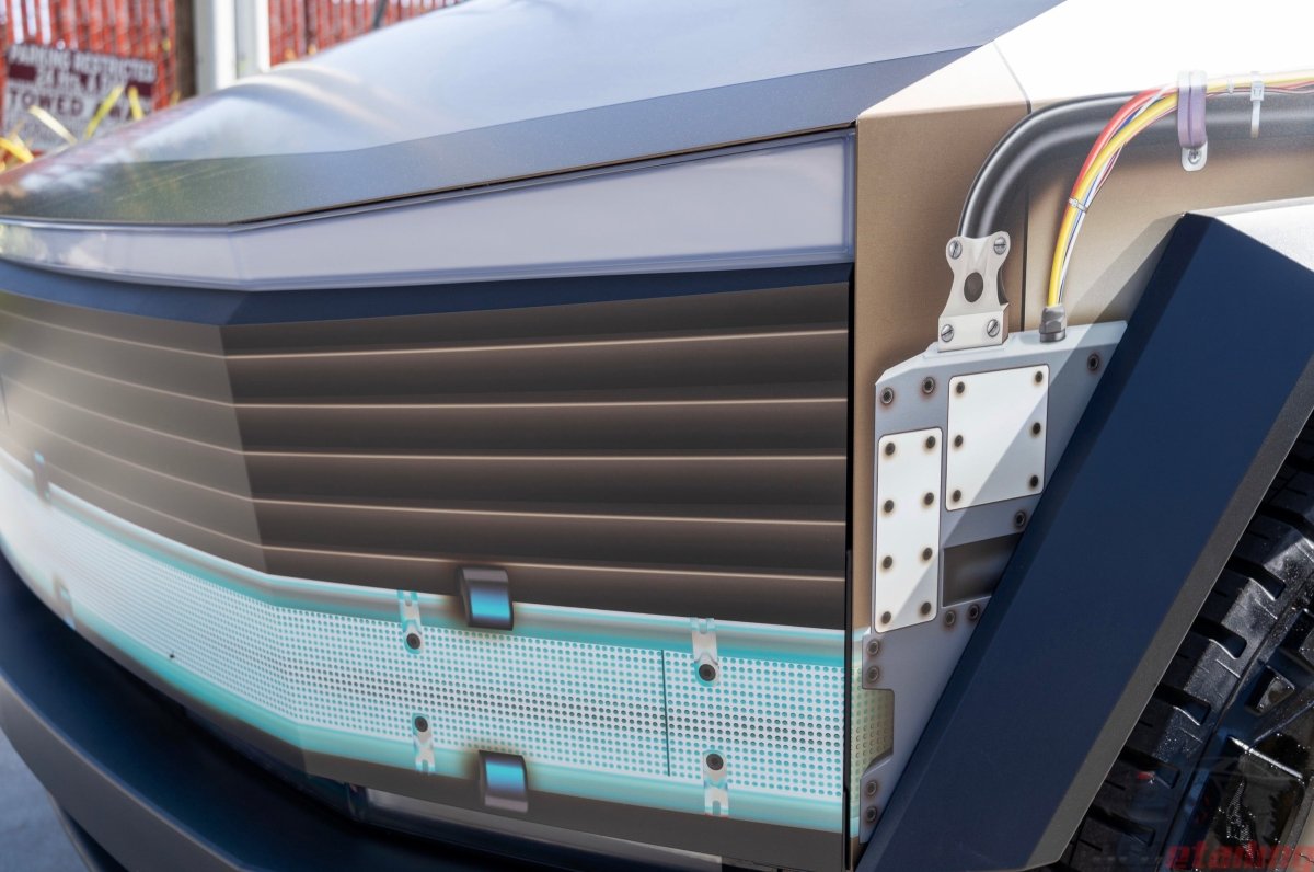 Tesla Cybertruck DIY Precut Wrap Kit - Printed Designs - Tesla Emblems