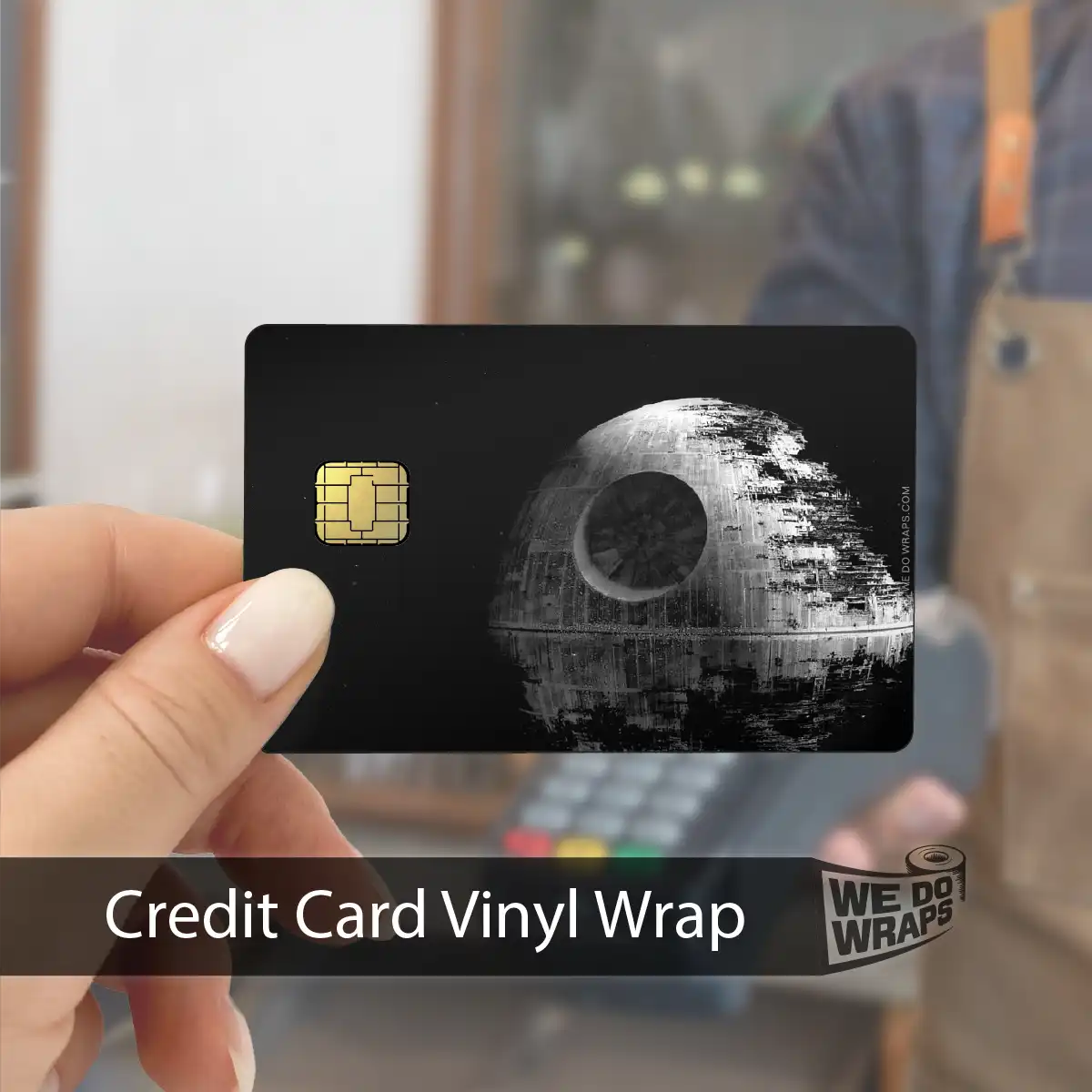 Death Star | NFC Key Card Wrap - Tesla Emblems