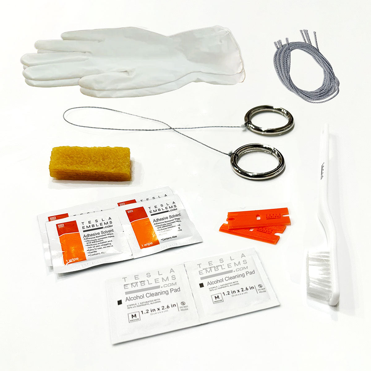 DE - Lon Emblem Removal Tool and Adhesive Removal Kit - Tesla Emblems