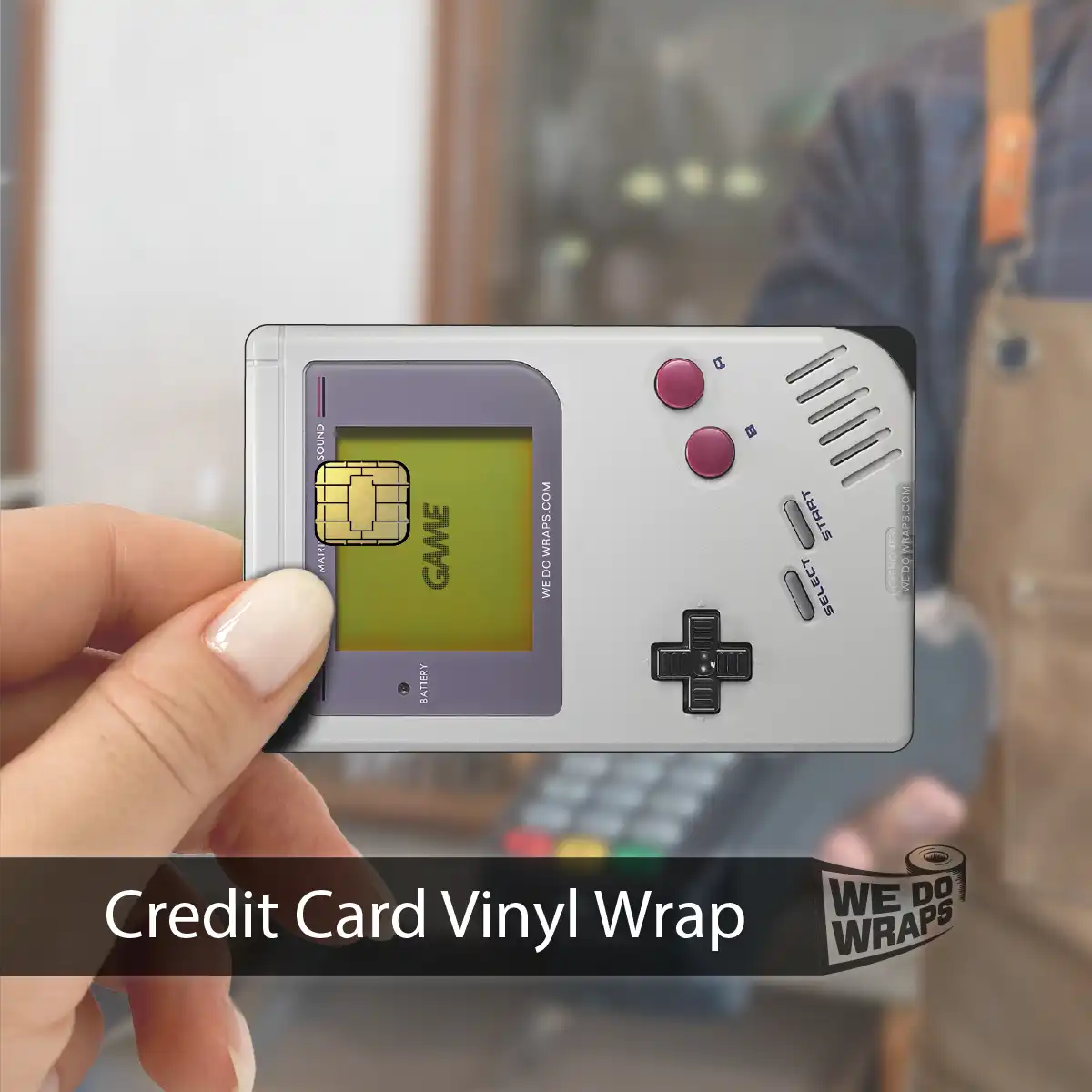 Gameboy | NFC Key Card Wrap - Tesla Emblems