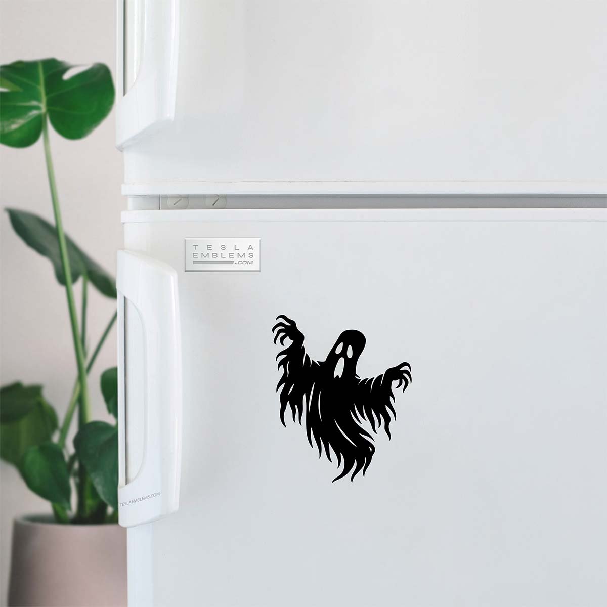 Ghost Phantom Vinyl Decal Sticker - Tesla Emblems