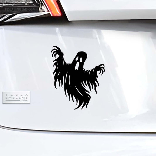 Ghost Phantom Vinyl Decal Sticker - Tesla Emblems