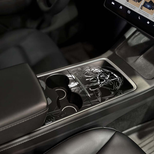 Grim Reaper Tesla Center Console Wrap Kit | Model 3 '21 - 24 - Tesla Emblems