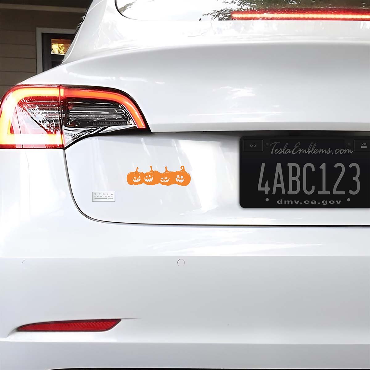 Jack - O' - Lanterns Vinyl Decal Sticker - Tesla Emblems
