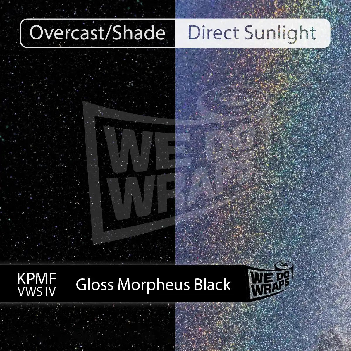 KPMF Gloss Morpheus Black Tesla Charge Port Wrap | Cybertruck - Tesla Emblems