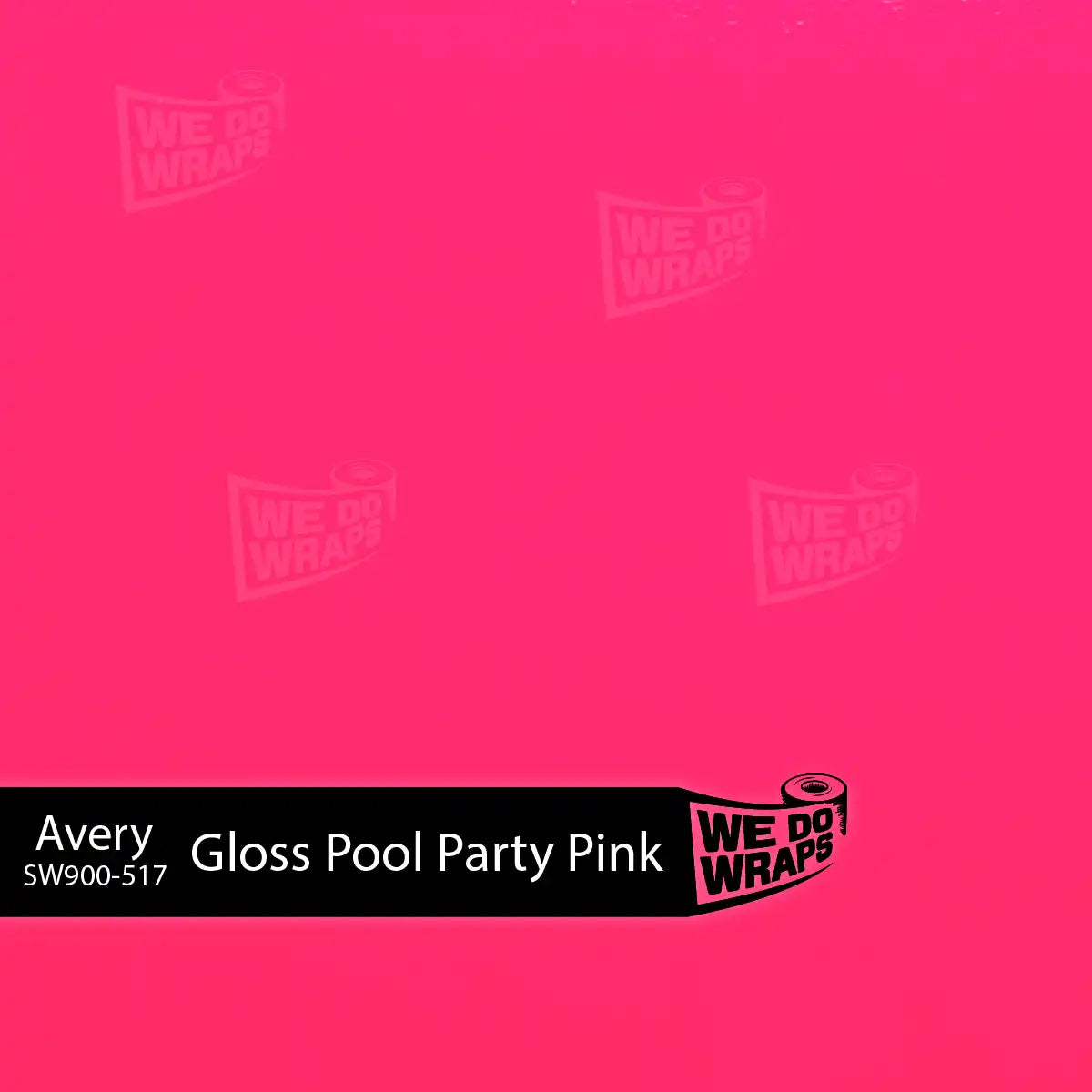 KPMF Gloss Pool Party Pink Tesla Emblem Decals (Front + Back) | Model Y - Tesla Emblems