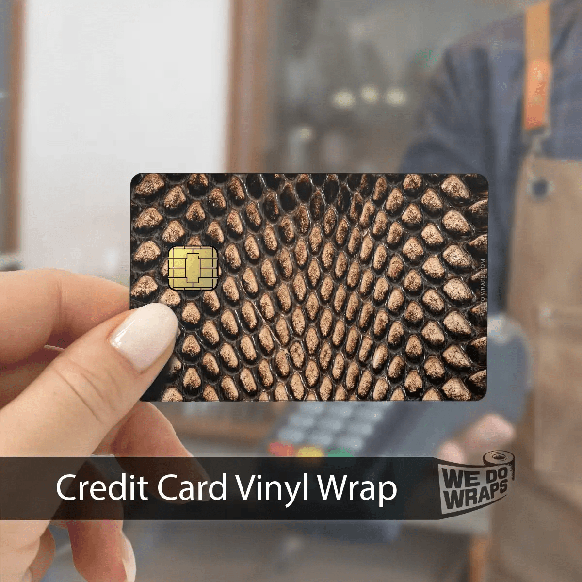 King Brown Snake | NFC Key Card Wrap - Tesla Emblems