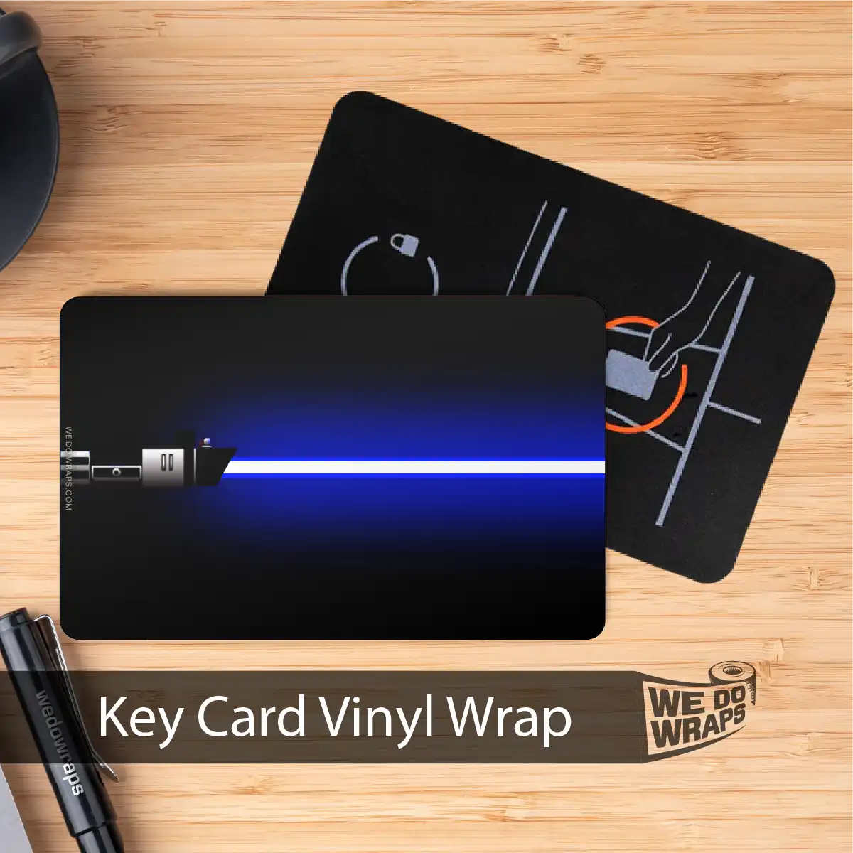 Lightsaber | NFC Key Card Wrap - Tesla Emblems