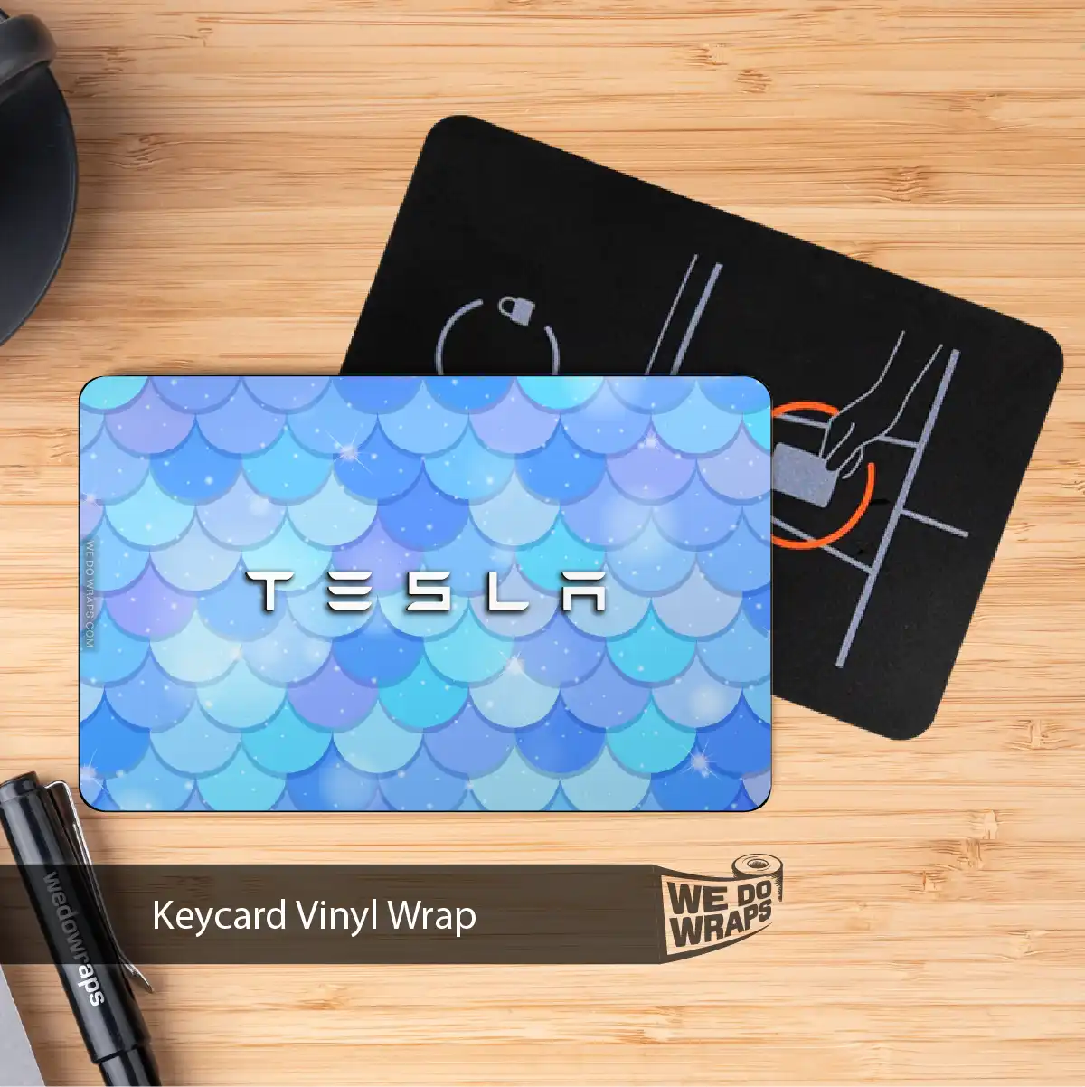 Merboy Tesla Keycard Decal