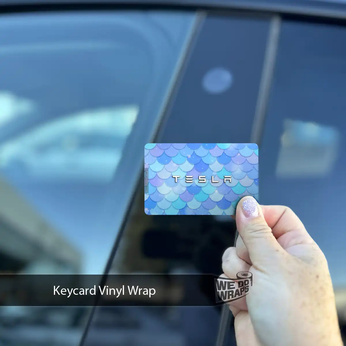 Merboy Tesla Keycard Decal