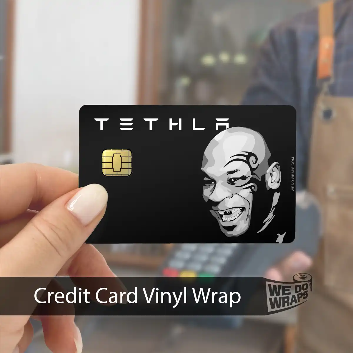 Mike Tethla | NFC Tesla Key Card Wrap - Tesla Emblems