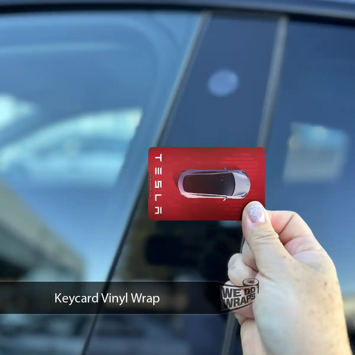 Model 3 Love Tesla Keycard Decal