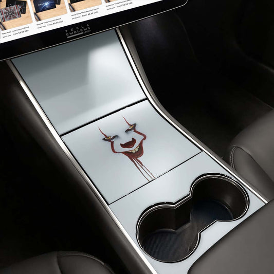 Pennywise the Dancing Clown Tesla Center Console Wrap Kit | Model 3 ’17 - 20 - Tesla Emblems