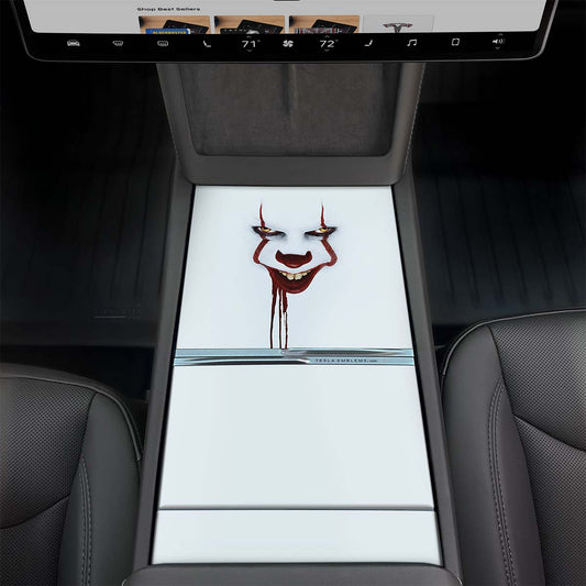 Pennywise the Dancing Clown Ghost Center Console Wrap Kit | M3 2024 - ’25 “Highland” - Tesla Emblems