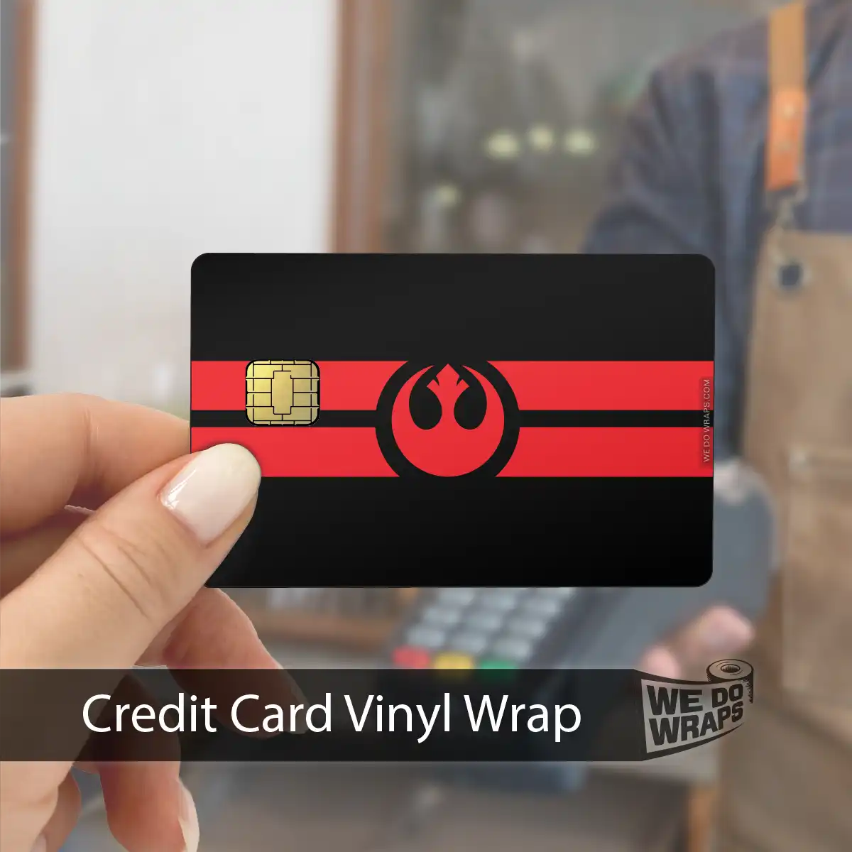 Rebel Alliance Flag | NFC Key Card Wrap - Tesla Emblems
