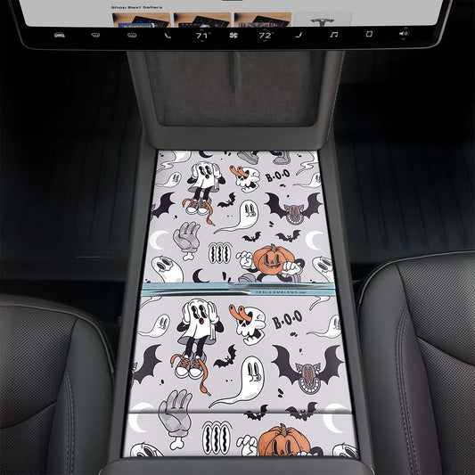 Retro 30s Ghost Center Console Wrap Kit | M3 2024 - ’25 “Highland” - Tesla Emblems
