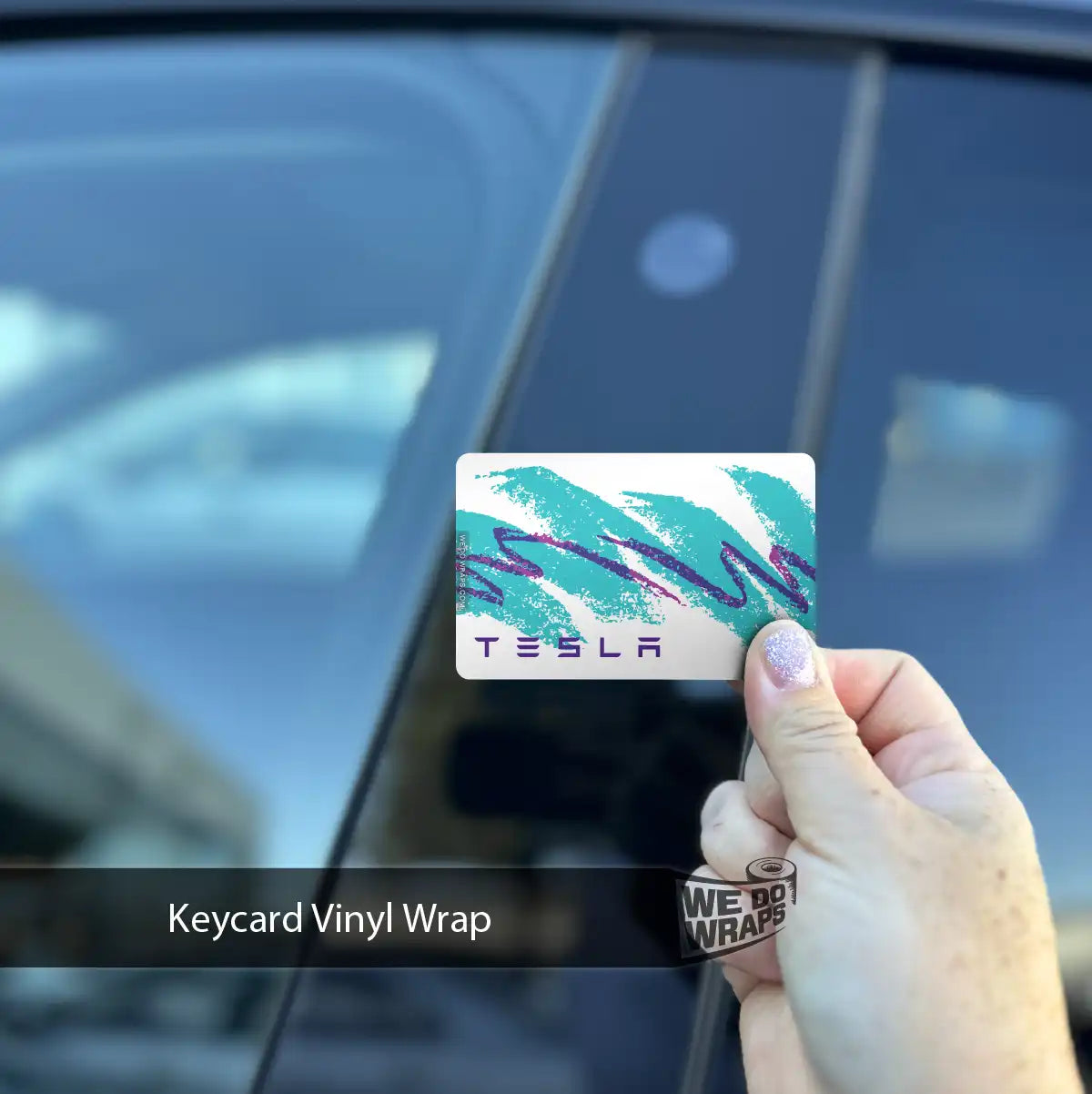 Retro Solo Jazz Cup Tesla Keycard Decal - Tesla Emblems