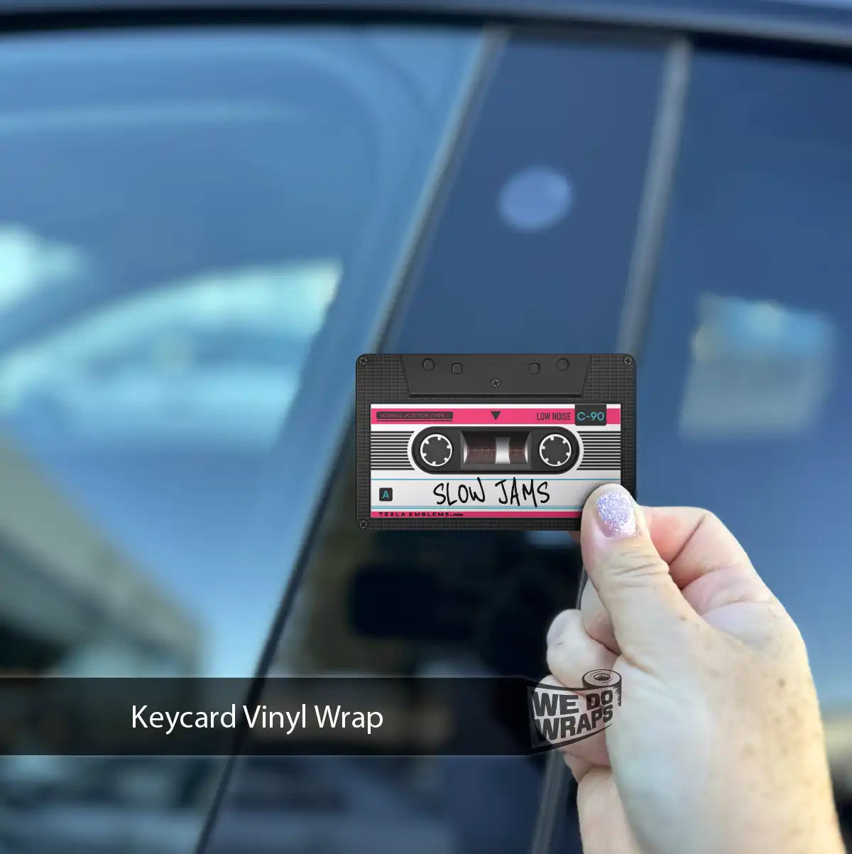 Slow Jams Mixtape Keycard Decal
