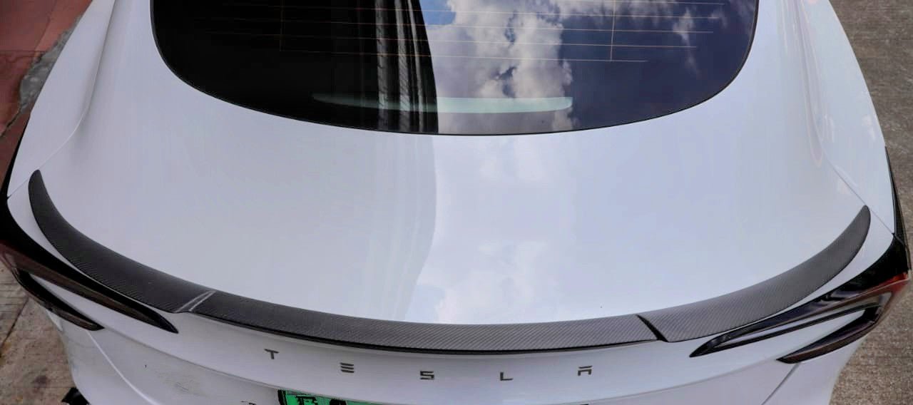 2024+ Tesla Model 3 "Highland" - Ronin Carbon Fiber Spoiler