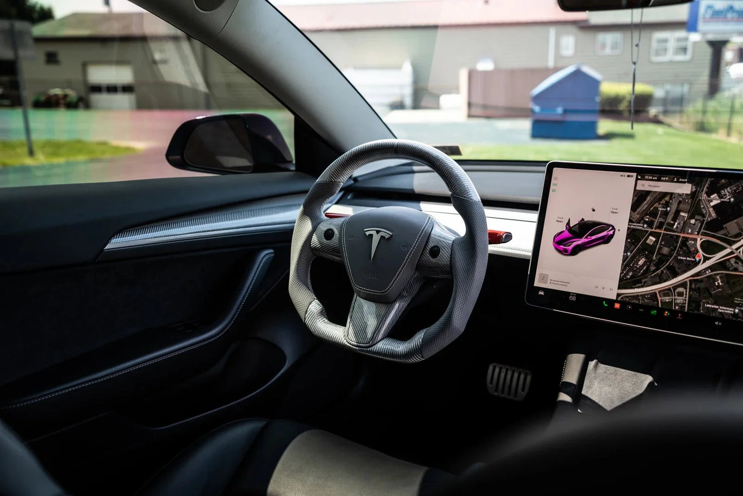 2017-2023 Tesla Model 3/Y - Spectre Fiber Dashboard Replacement