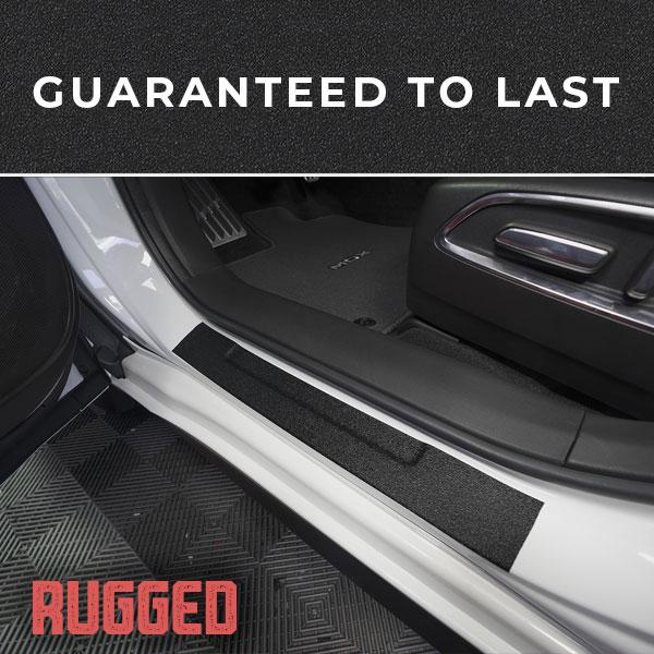STEProtect Universal 3D Door Sill Protector DIY Kit - Tesla Emblems