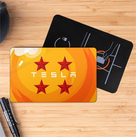 Dragon Ball Z Tesla Keycard Decal - Tesla Emblems