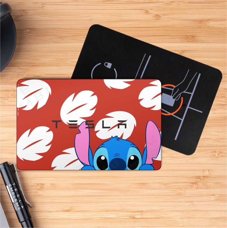 Lilo & Stitch Tesla Keycard Decal - Tesla Emblems