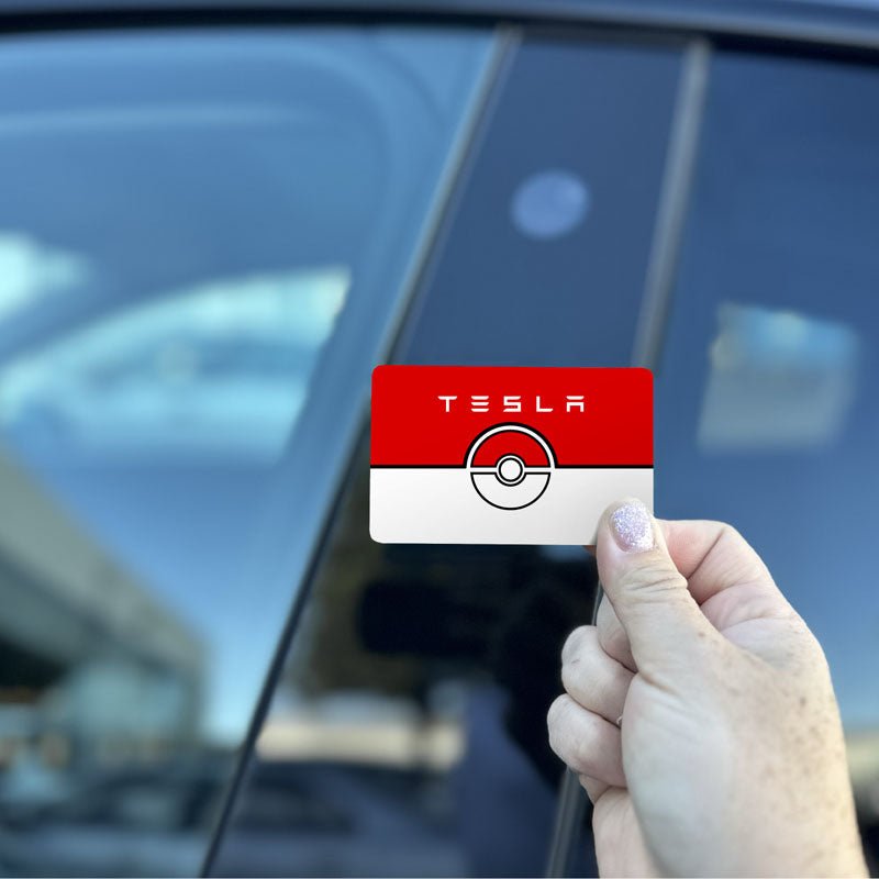 Pokemon Tesla Keycard Decal - Tesla Emblems
