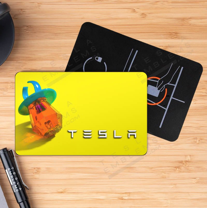 Ring Pop Tesla Keycard Decal – Tesla Emblems