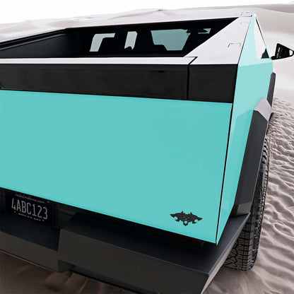 3 - Headed Cerberus Badge | Embossed Metal Rear Trunk Badging - Tesla Emblems