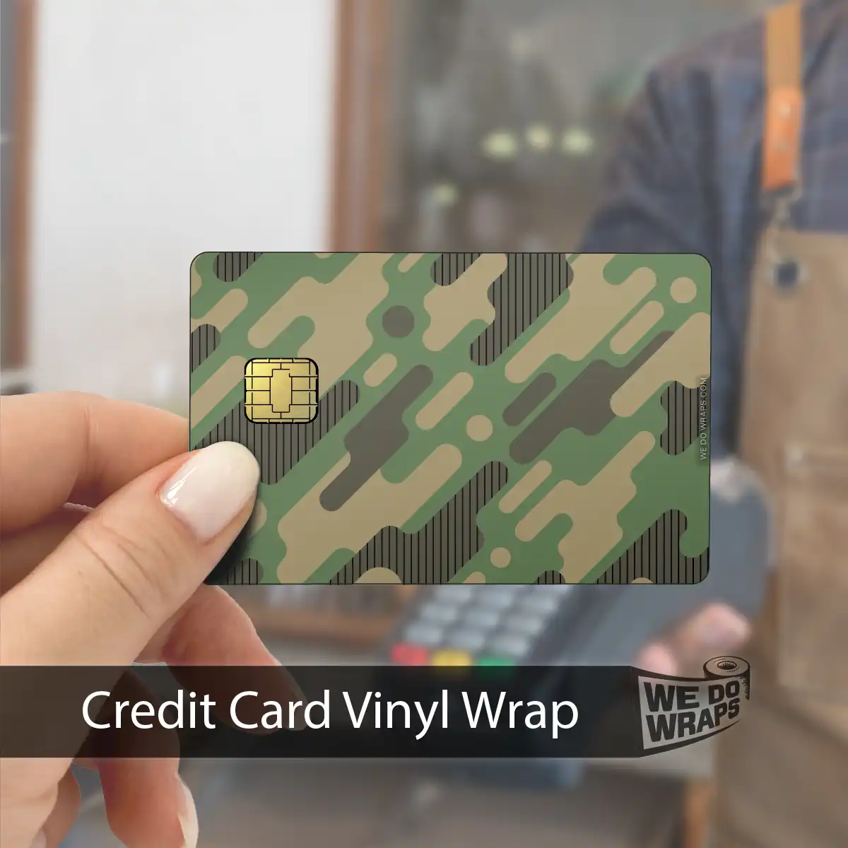 64 Bit Camo | NFC Key Card Wrap - Tesla Emblems