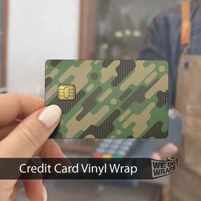 64 Bit Camo | NFC Key Card Wrap - Tesla Emblems