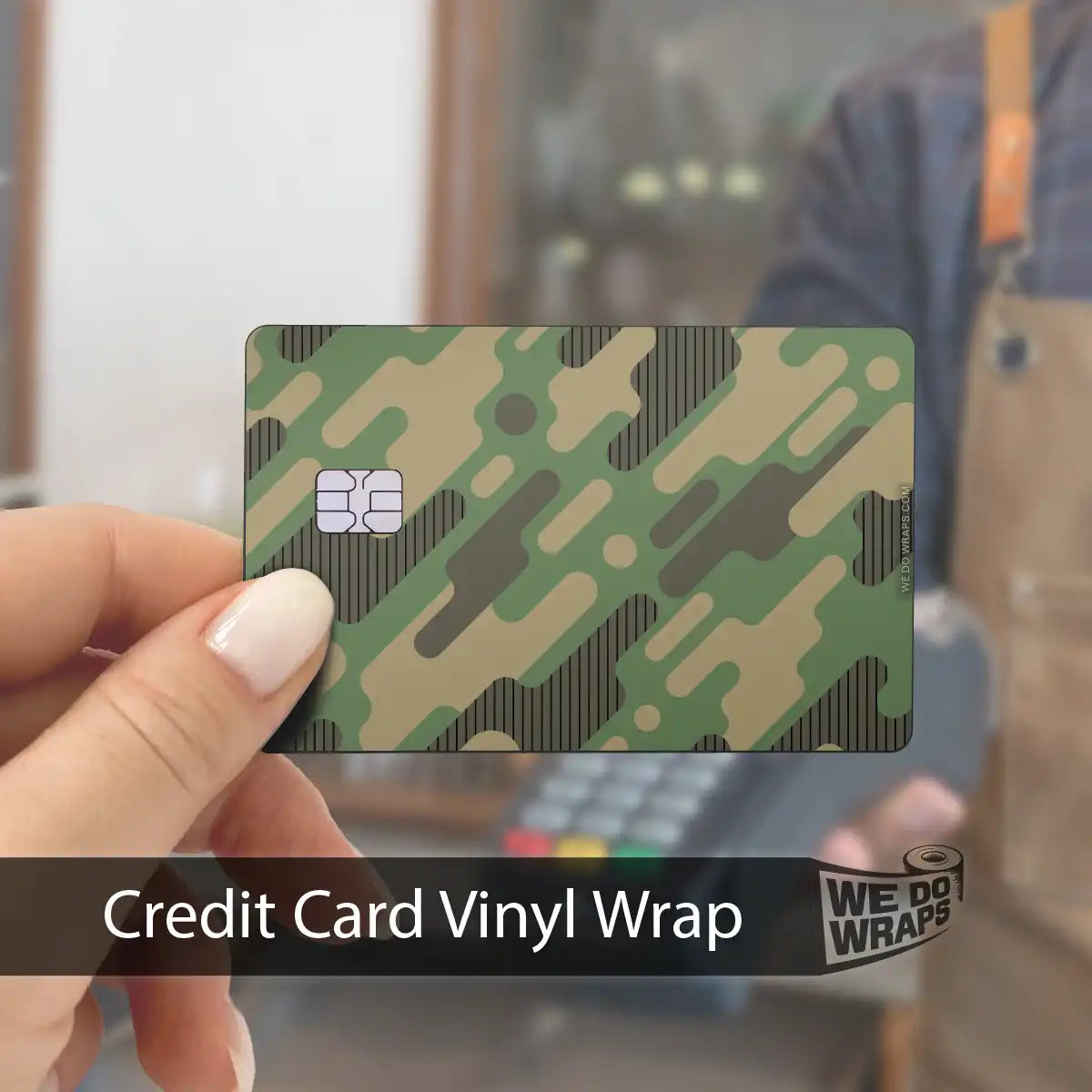 64 Bit Camo | NFC Key Card Wrap - Tesla Emblems