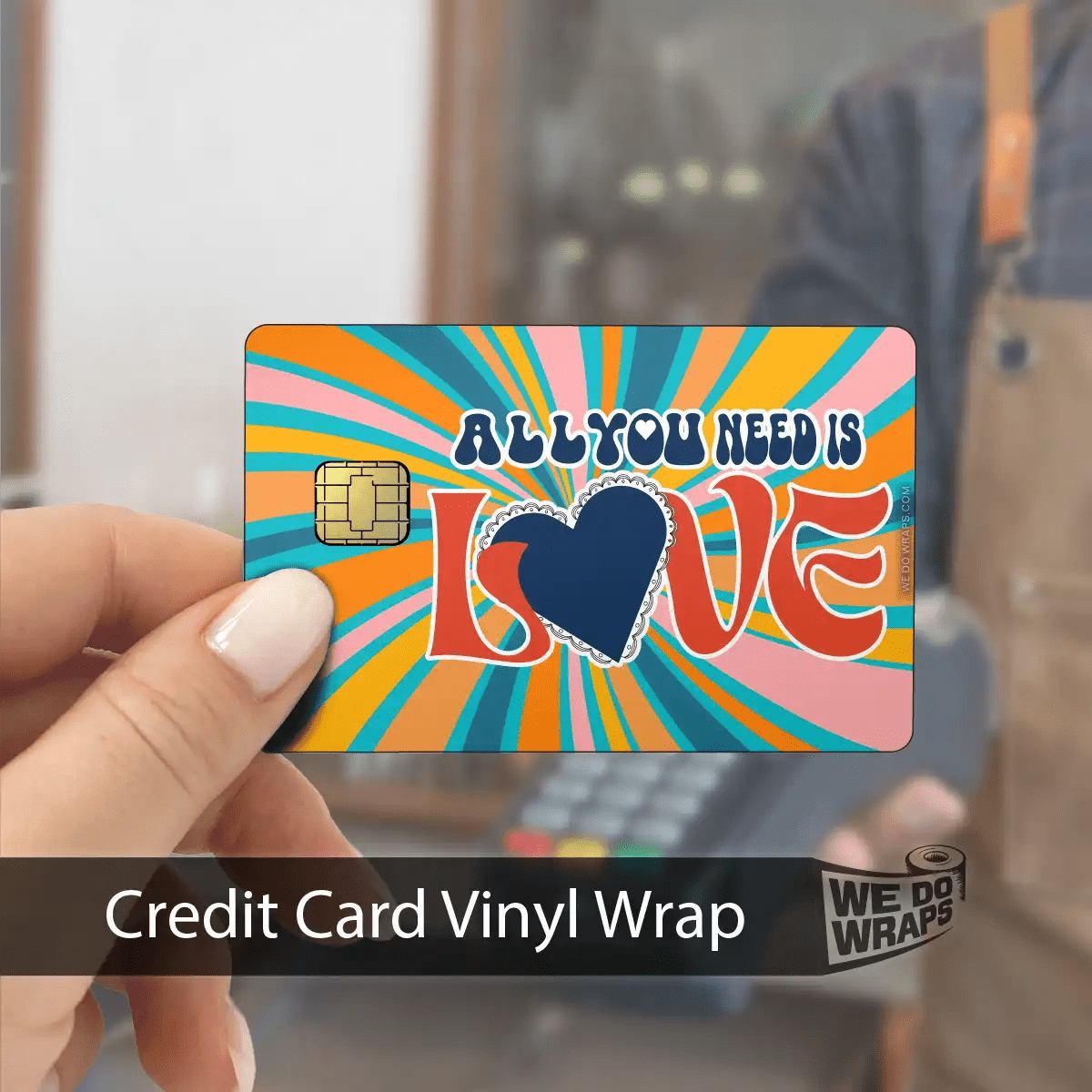 All You Need is Love | NFC Key Card Wrap - Tesla Emblems