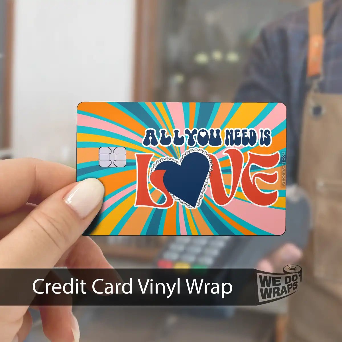All You Need is Love | NFC Key Card Wrap - Tesla Emblems