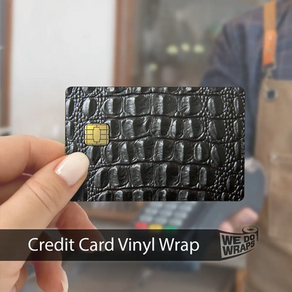 Authentic Gator Skin | NFC Key Card Wrap - Tesla Emblems