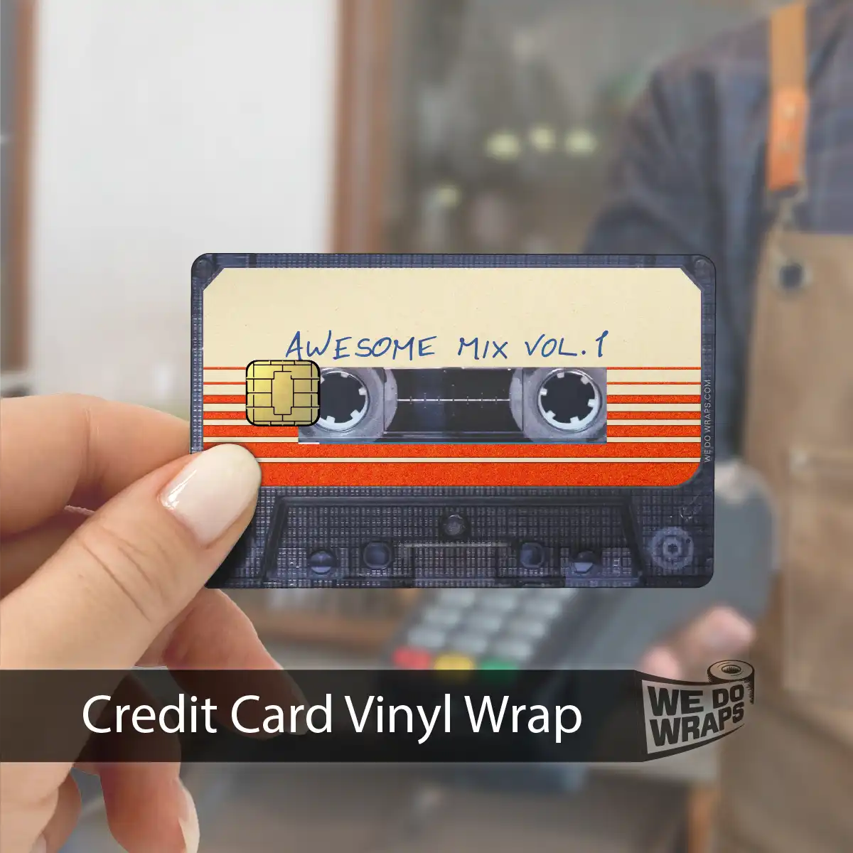 Awesome Mix Volume 1 | NFC Key Card Wrap - Tesla Emblems