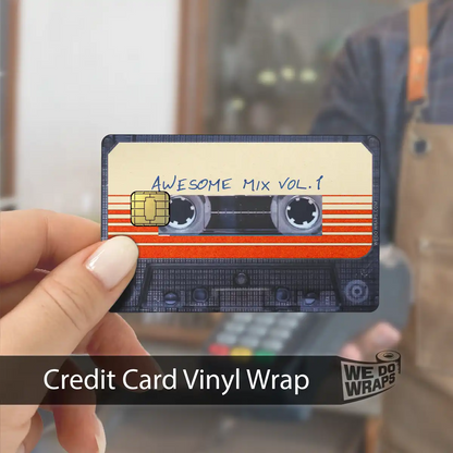 Awesome Mix Volume 1 | NFC Key Card Wrap - Tesla Emblems