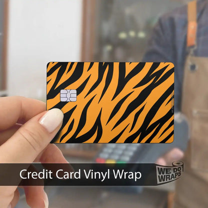 Bengal Tiger Fur | NFC Key Card Wrap - Tesla Emblems