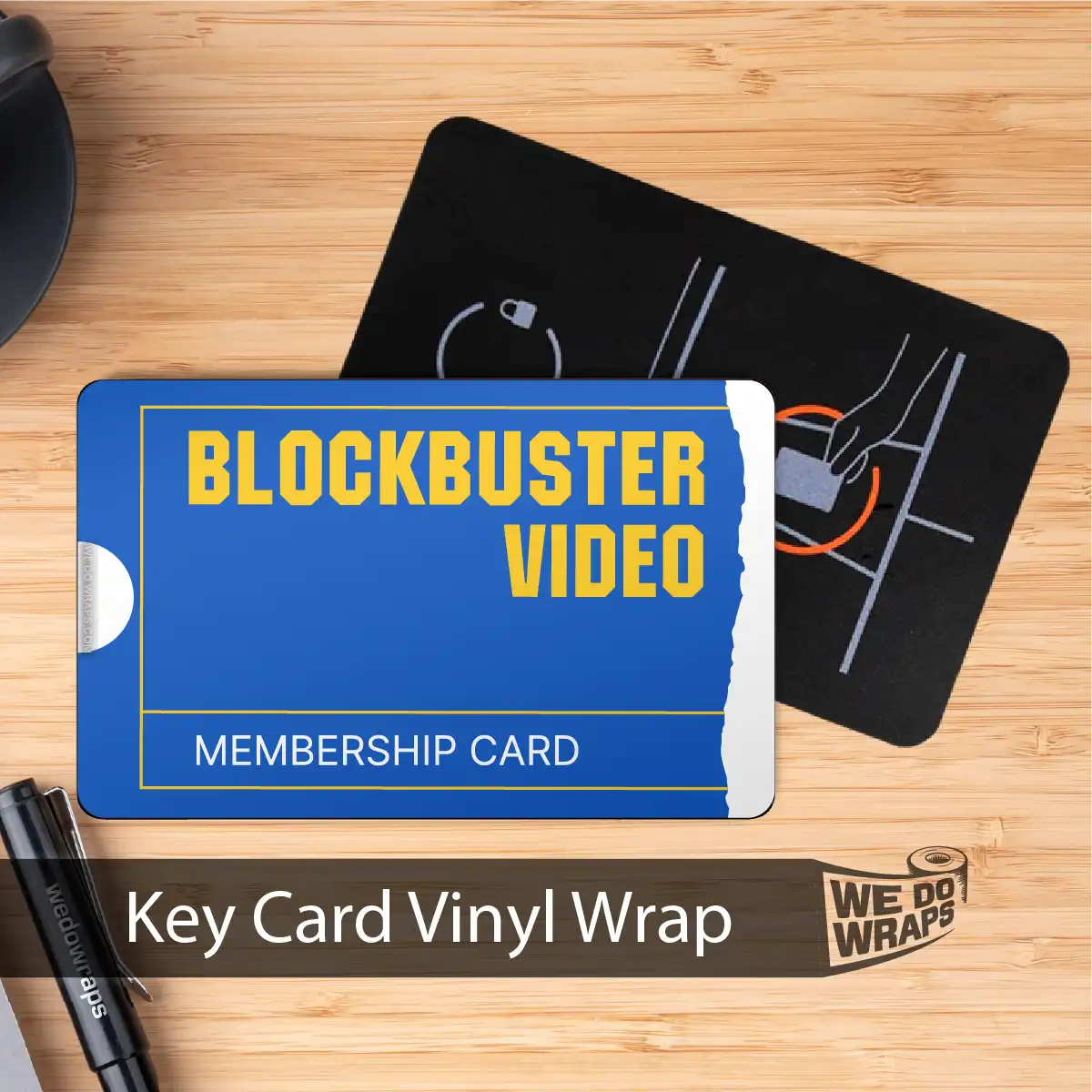 Blockbuster | NFC Key Card Wrap - Tesla Emblems