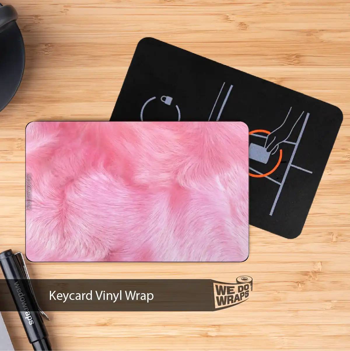 Bubblegum Bunny Tesla Keycard Decal - Tesla Emblems