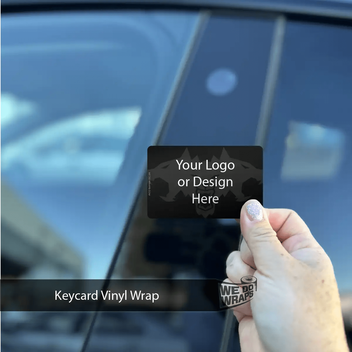 Bulk Custom Design Keycard Wraps - Create Your Own - Tesla Emblems