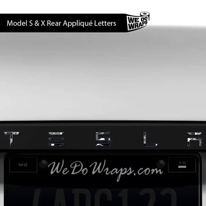 Camo Tesla Emblem Decals (Front + Back) | Model X - Tesla Emblems