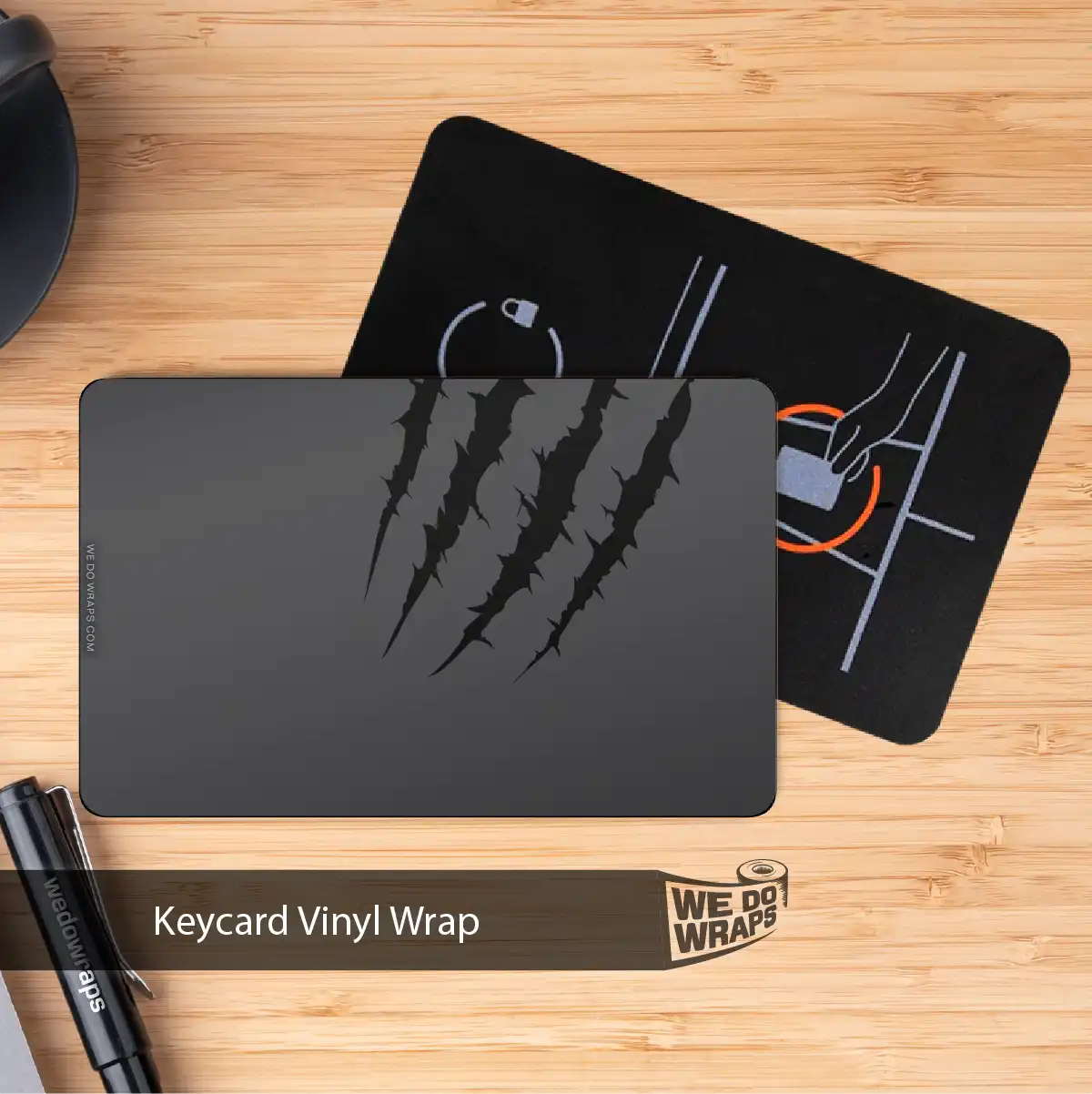 Claw Tesla Keycard Decal - Tesla Emblems