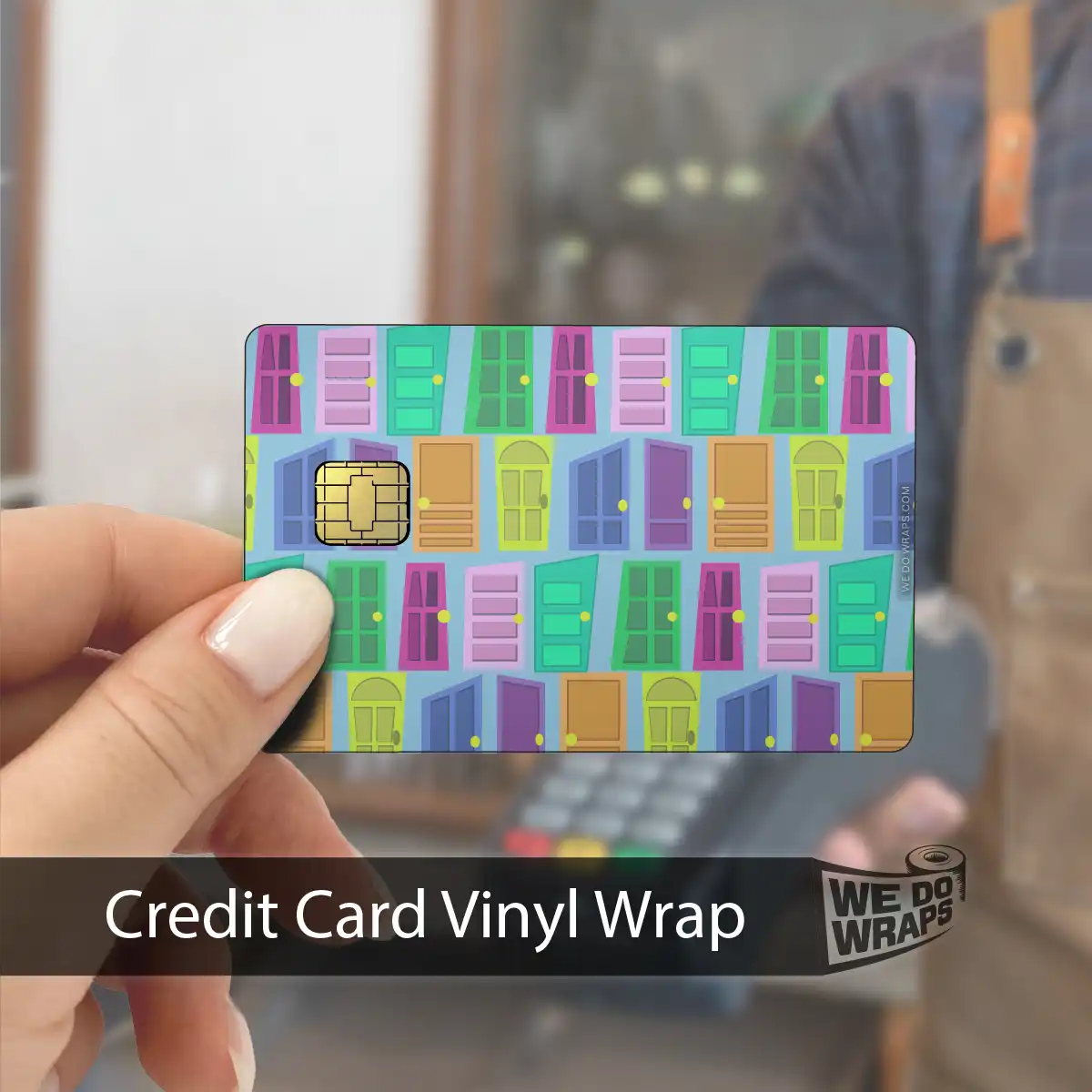 Colorful Doors | NFC Key Card Wrap - Tesla Emblems