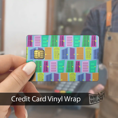 Colorful Doors | NFC Key Card Wrap - Tesla Emblems