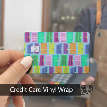Colorful Doors | NFC Key Card Wrap - Tesla Emblems